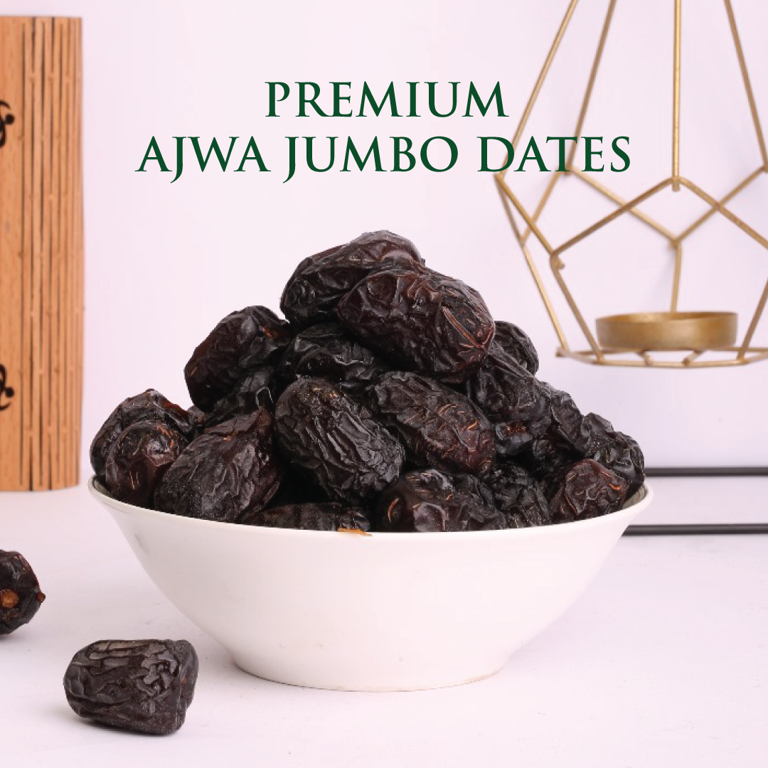 Premium Ajwa Jumbo Dates - Madni Fresh Traders