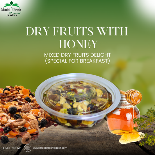 Dry Fruits with Honey (Breakfast Delight)