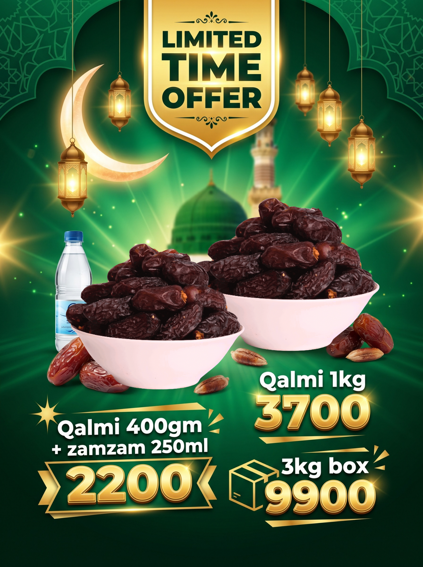 Qalmi + Zam Zam Combo & Deal